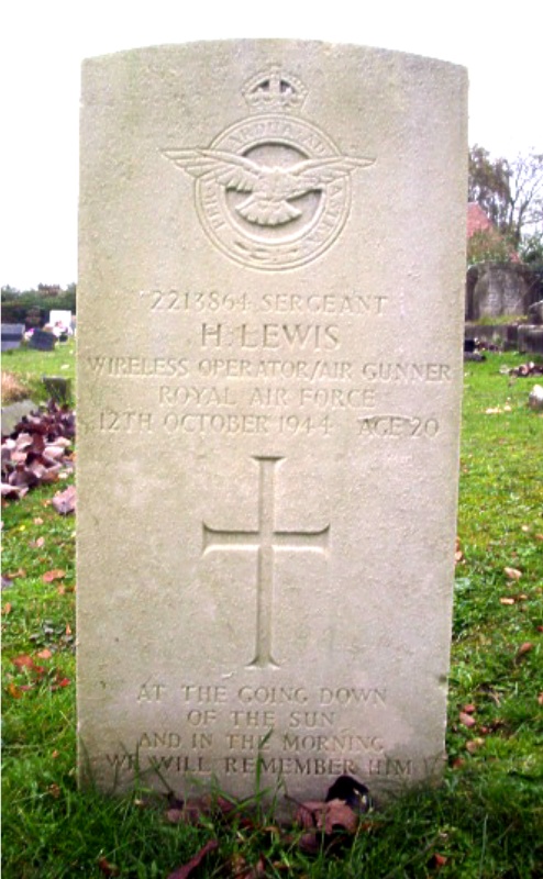 Sgt Harry Lewis<br/><br /><br />died October 12th, 1944